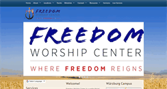 Desktop Screenshot of freedomworshipcenter.de