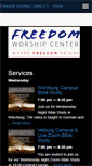 Mobile Screenshot of freedomworshipcenter.de